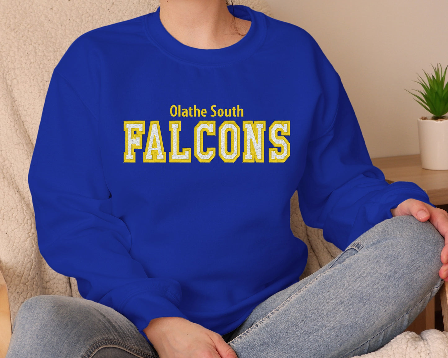 Olathe South Falcon Sweatshirt
