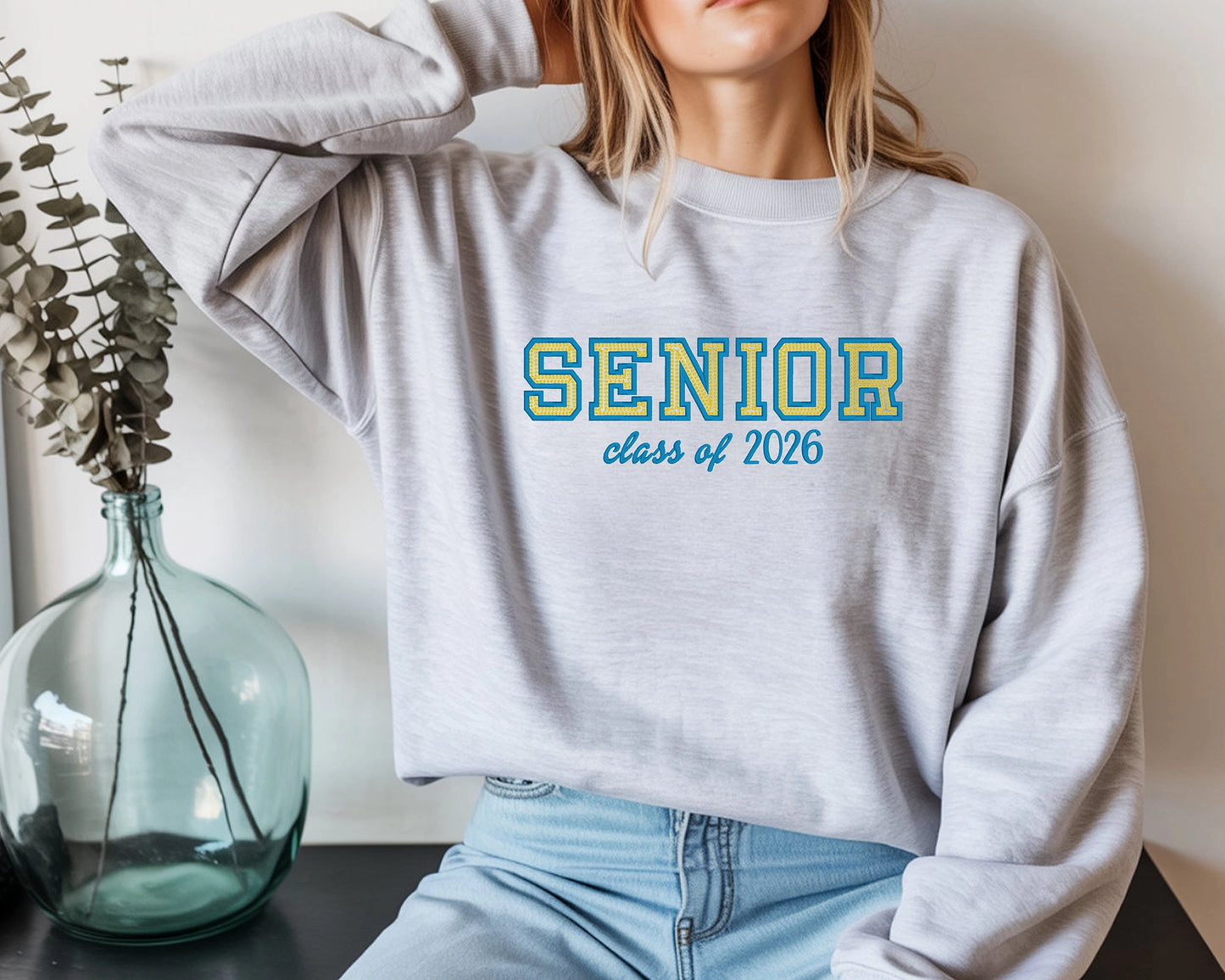 Olathe South Senior Class of 2026 Sweatshirt (Grey)