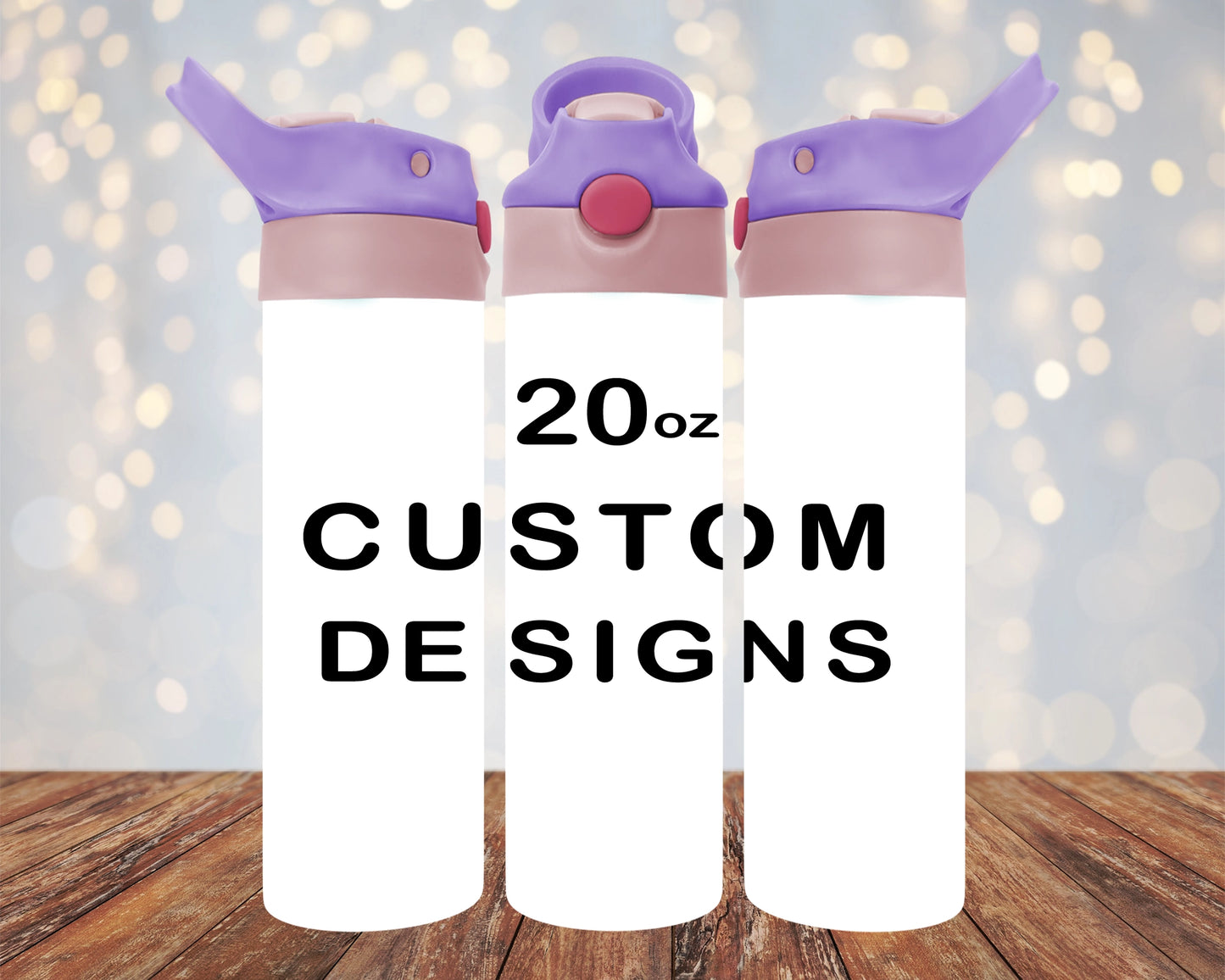 Custom Kids Flip Top Tumbler
