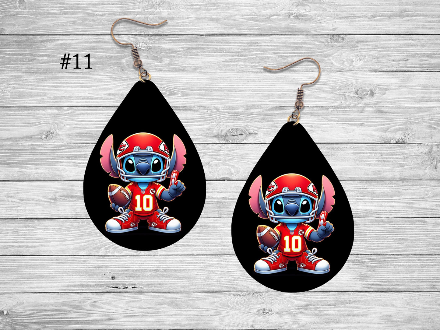 KC Football Earring 11