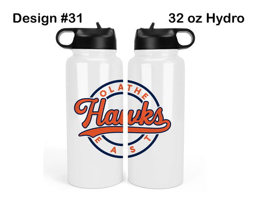 Olathe East Football Hydro Tumbler - Design 31