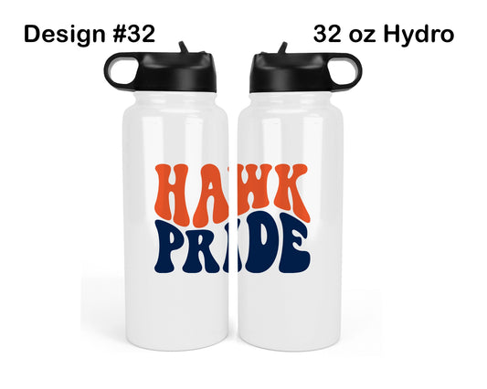 Olathe East Football Hydro Tumbler - Design 32