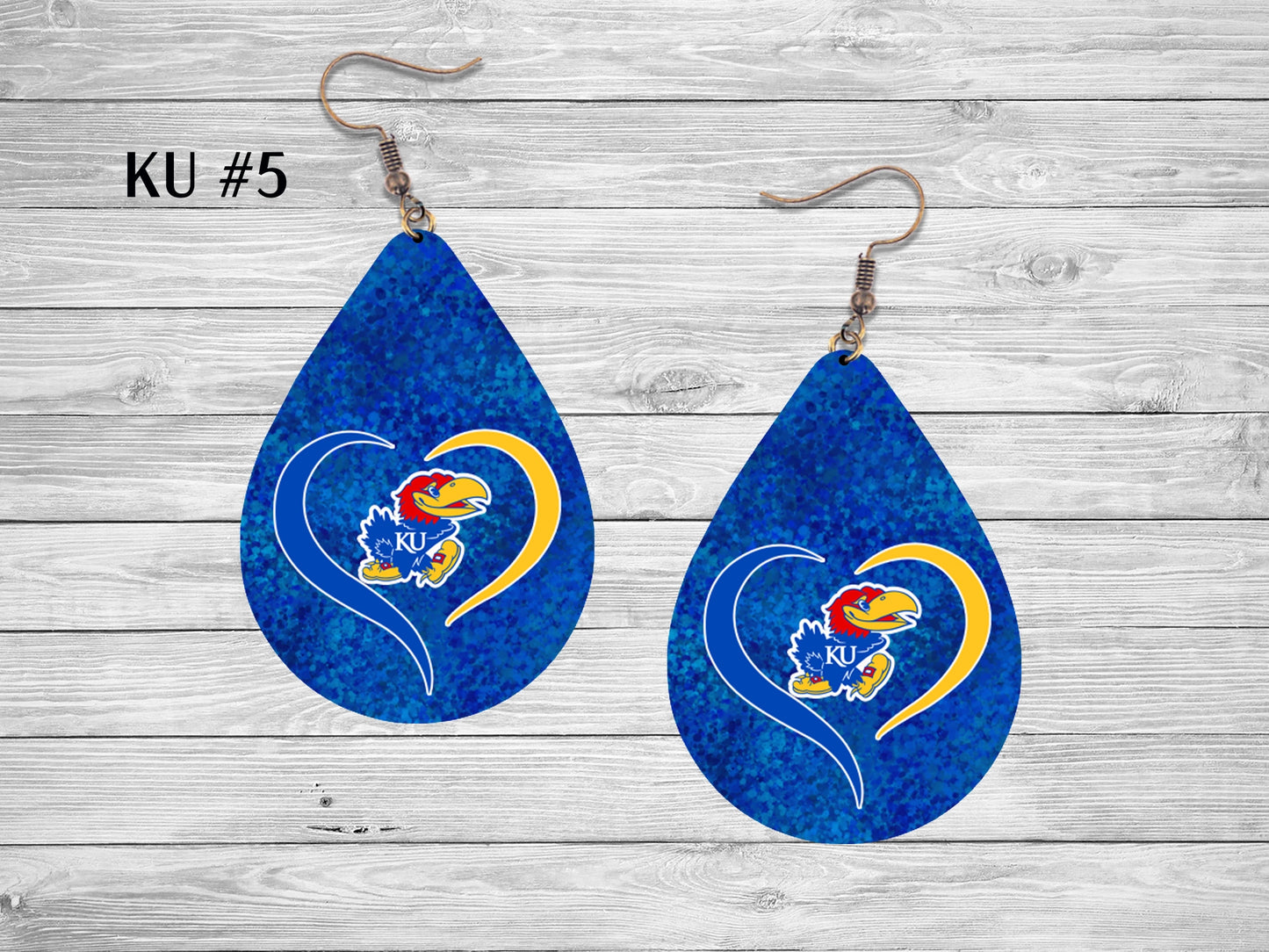 Kansas School Earring 05