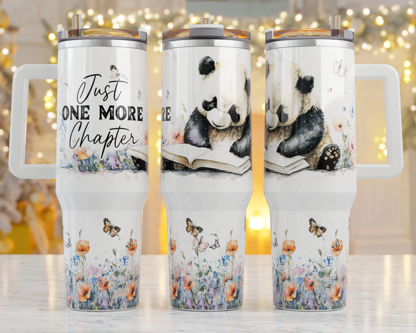 One More Chapter Quencher 40 oz Stainless Steel Tumbler