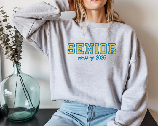 Olathe South Senior Class of 2026 Sweatshirt (Grey)