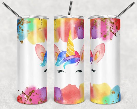 Unicorn Skinny Tumbler