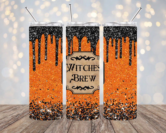 Halloween Witches Brew Skinny Tumbler