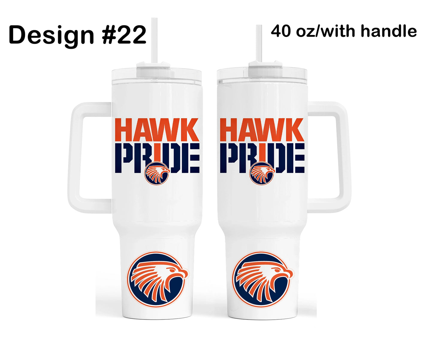 Olathe East Football Quencher Tumbler - Design 22