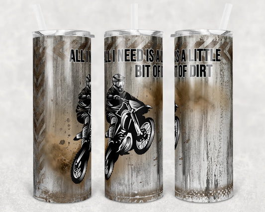 Dirtbike Skinny Tumbler