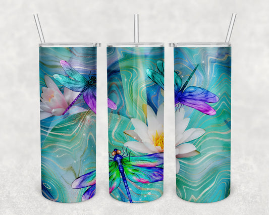 Dragonfly Skinny Tumbler