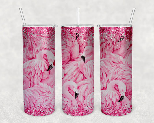 Flamingo Skinny Tumbler