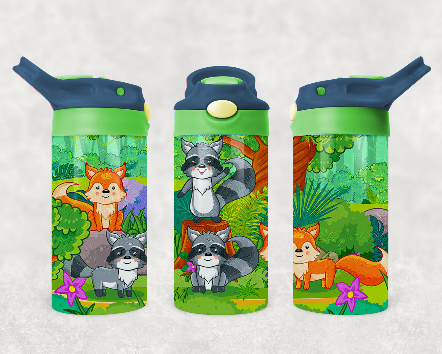 Forest Friends Kids Flip Top 12 oz. Tumbler