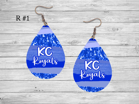 KC Baseball Earring 01