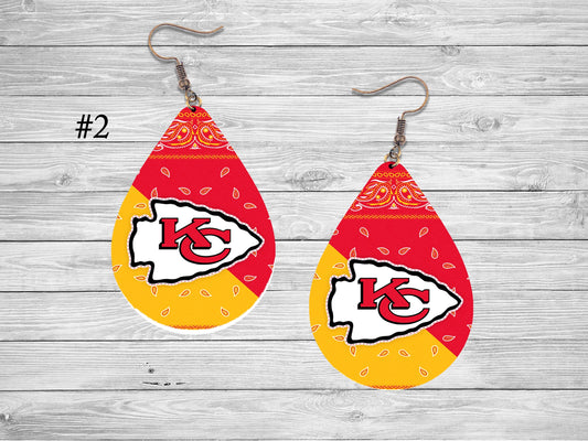 KC Football Earring 02