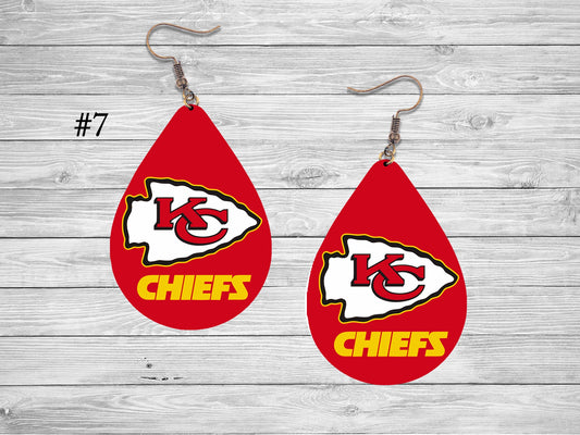 KC Football Earring 07