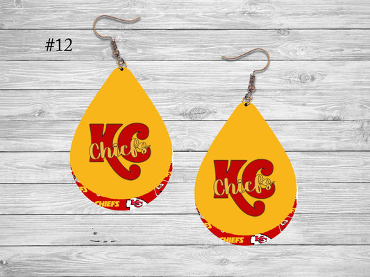 KC Football Earring 12