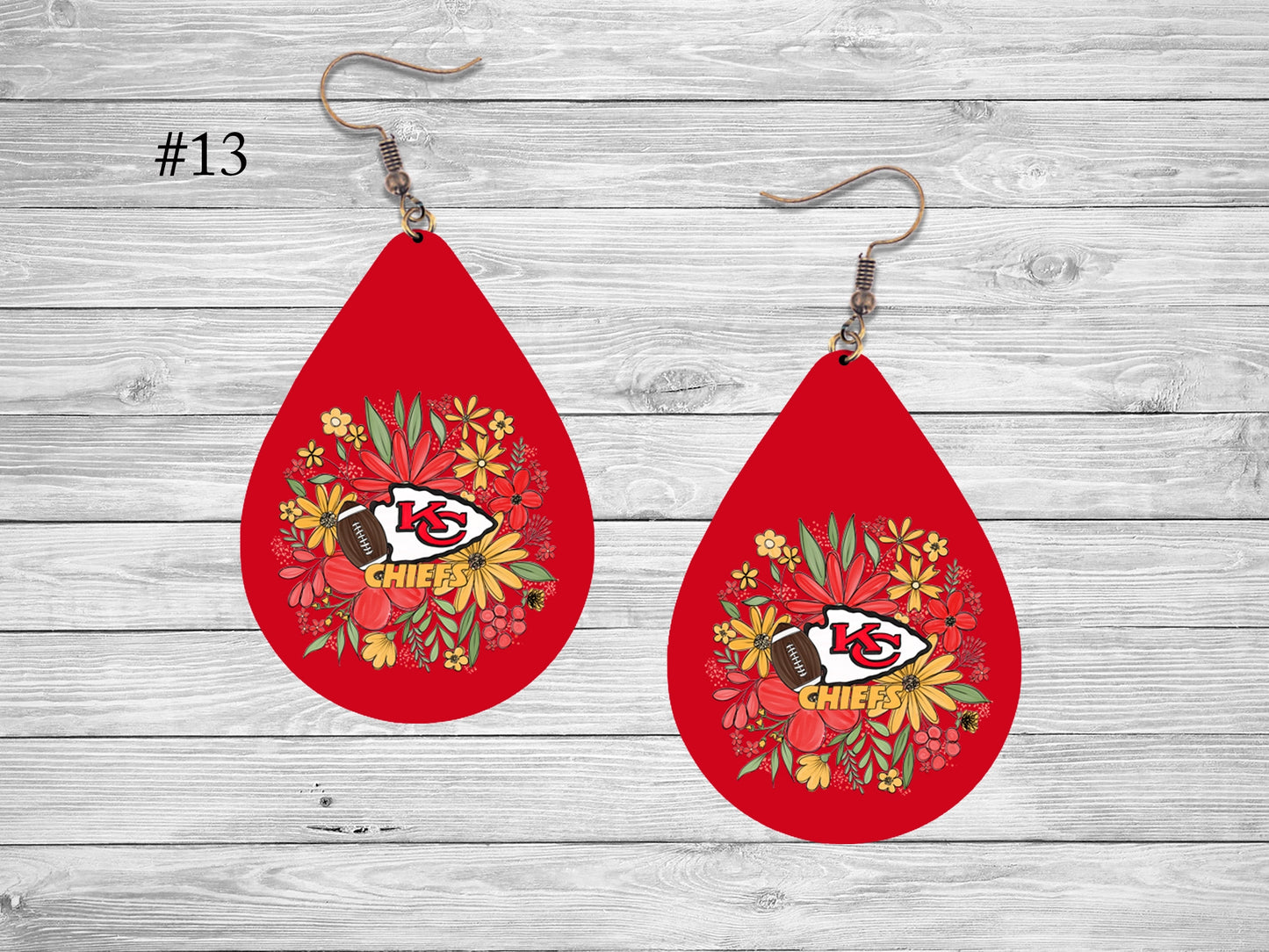 KC Football Earring 13