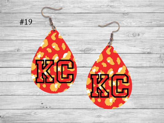 KC Football Earring 19