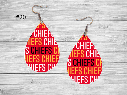 KC Football Earring 20