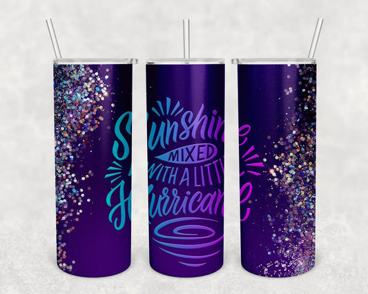 Sunshine Hurricane Skinny Tumbler