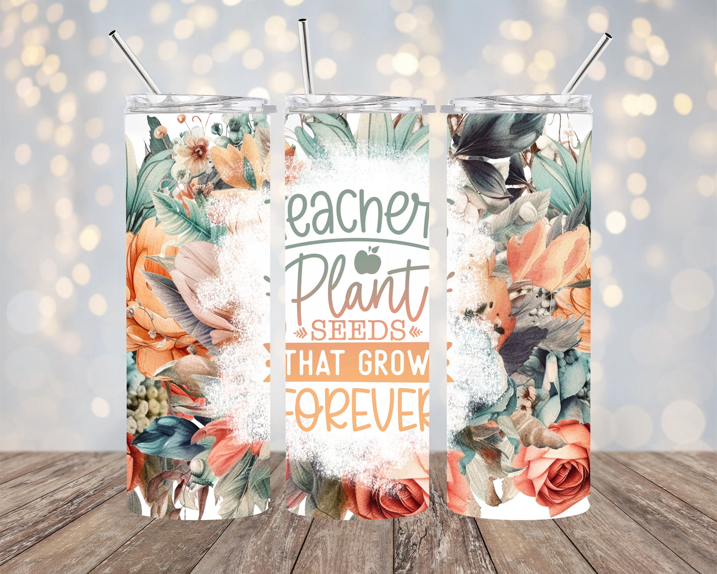 Teacher Skinny Tumbler