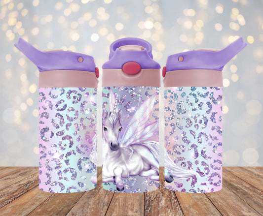 Unicorn Kids Flip Top 12 oz. Tumbler