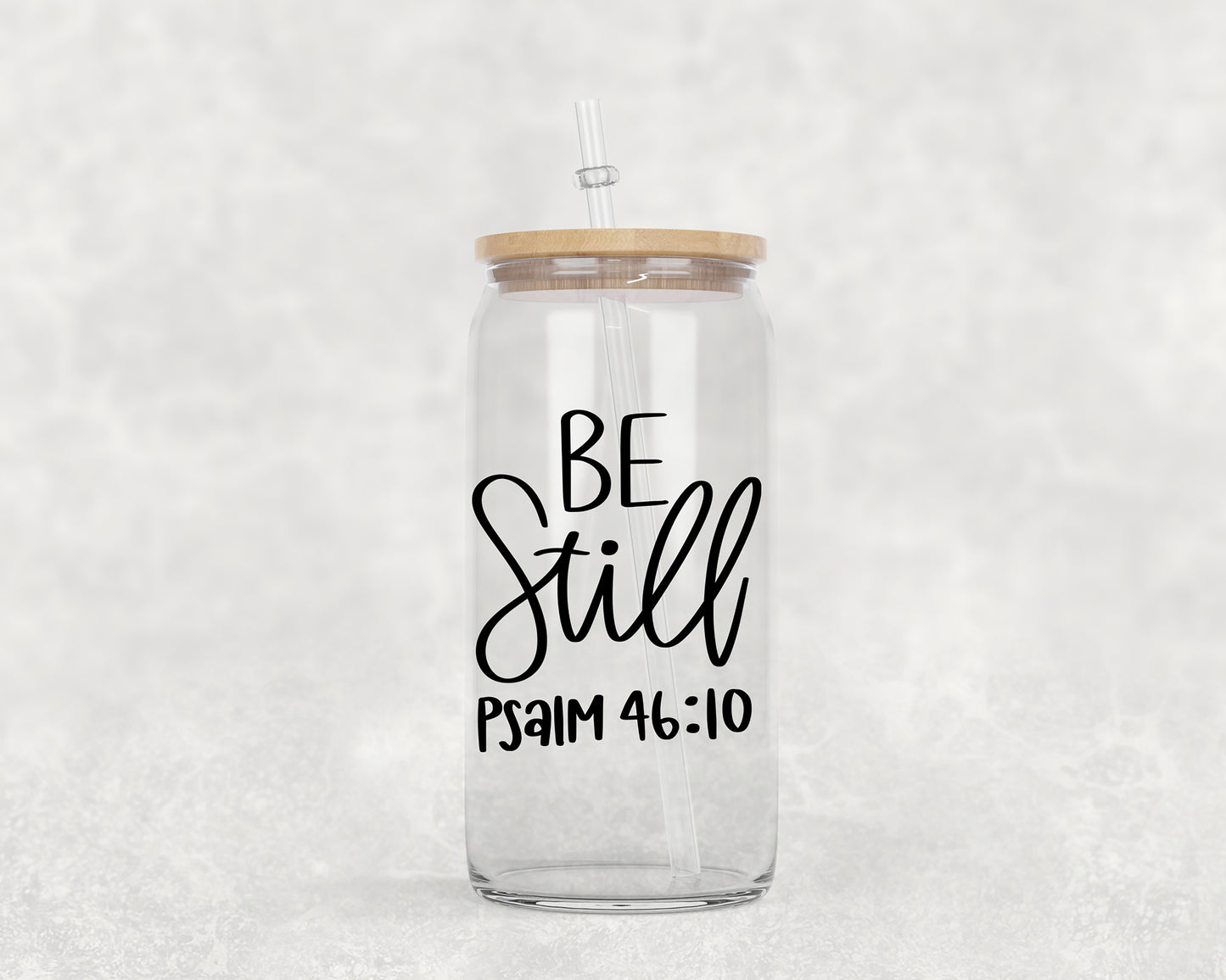 Be Still Glass Can