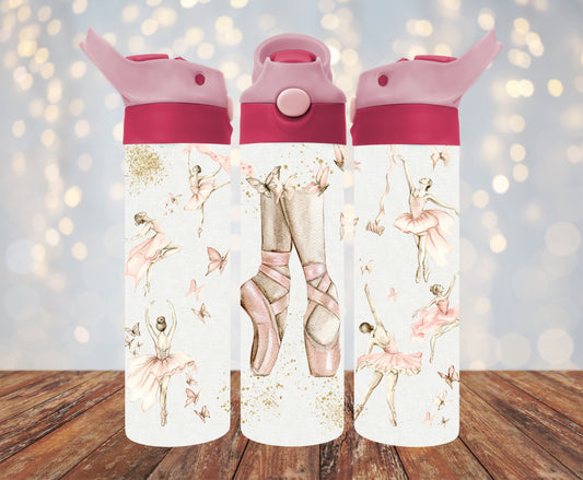 Ballerina Kids Flip Top 20 oz. Tumbler