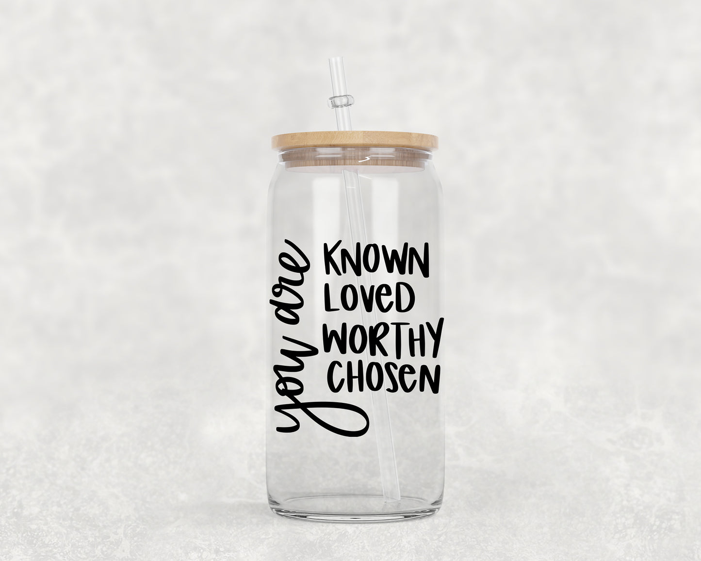 You are Known Glass Can