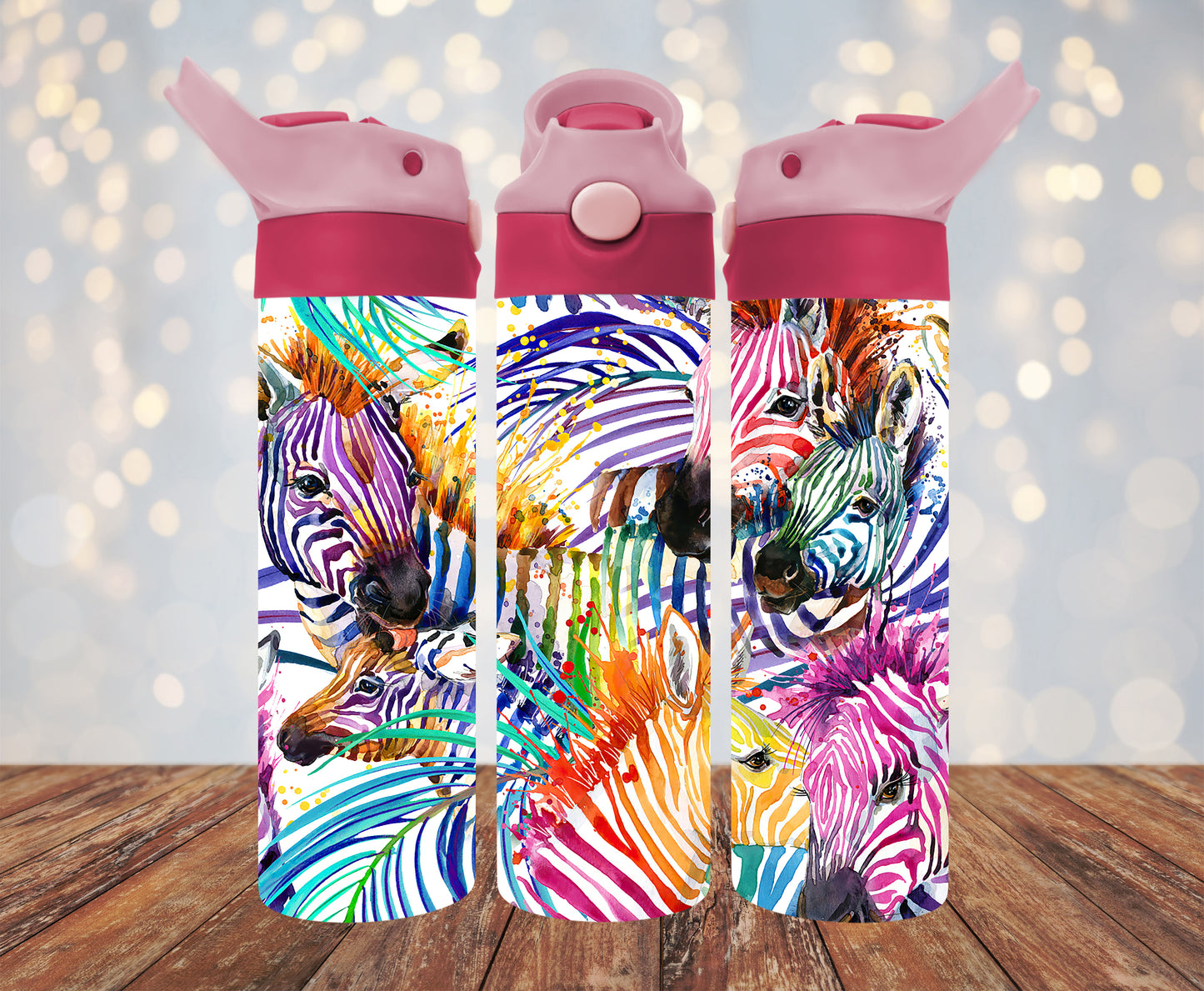 Zebra Kids Flip Top 20 oz. Tumbler